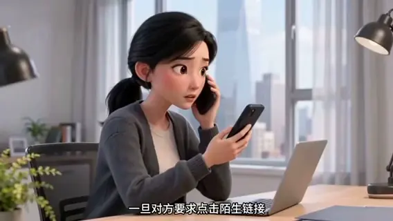 《防范电信网络诈骗》公益短片封面